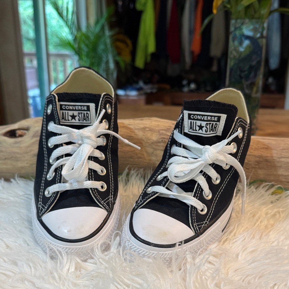 Converse Black and White Sneakers